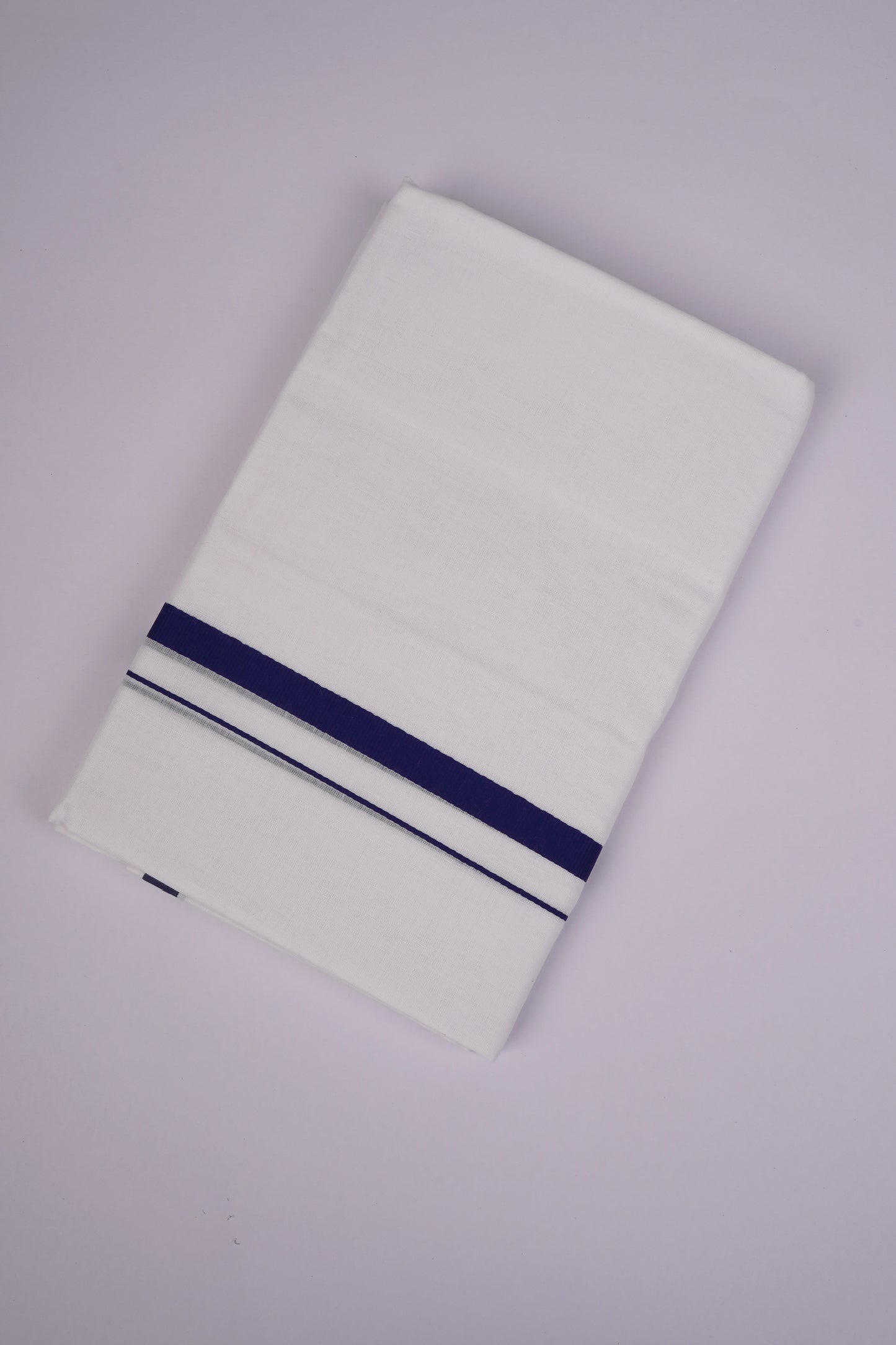 HD-32 W/D DHOTI  3.70 MTR-NAVY Blue
