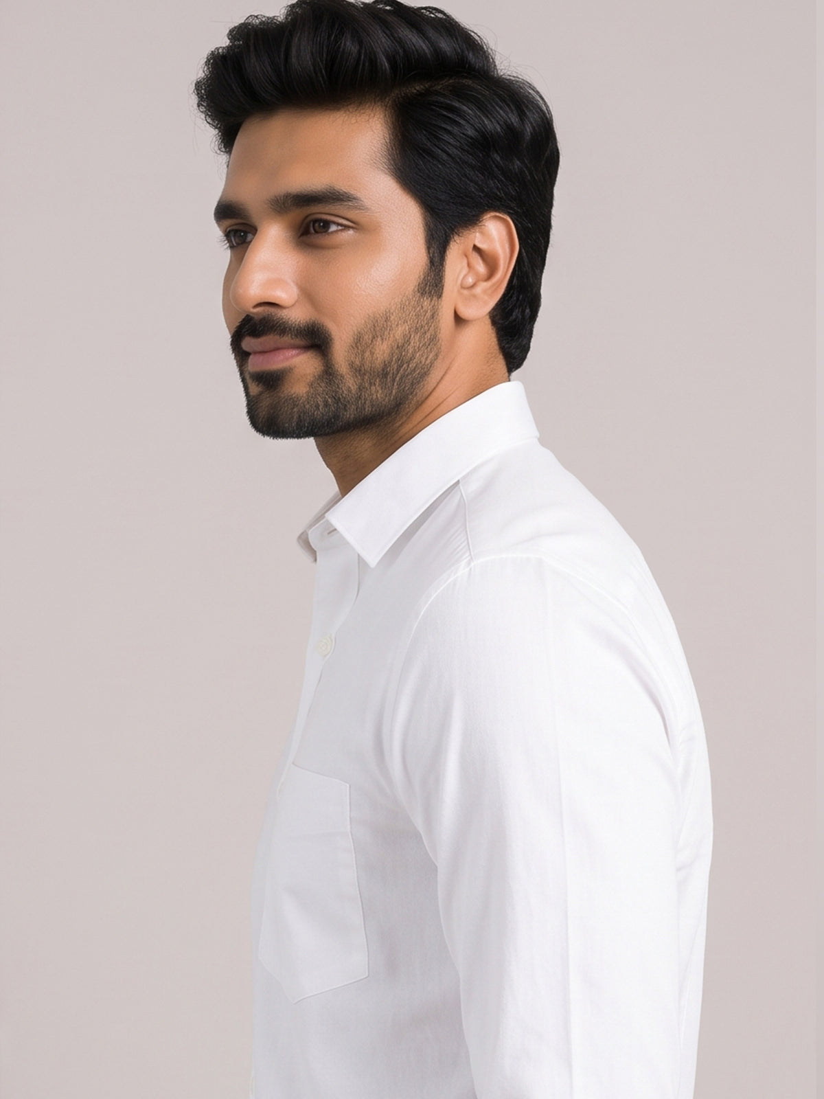 Minister Formal White Shirt For Men
