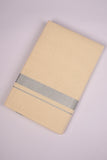 SLD-45C CREAM DOUBLE DHOTI  3.80 MTR
