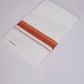 FS-129 W/S DHOTI  1.90 MTR -  Light orange