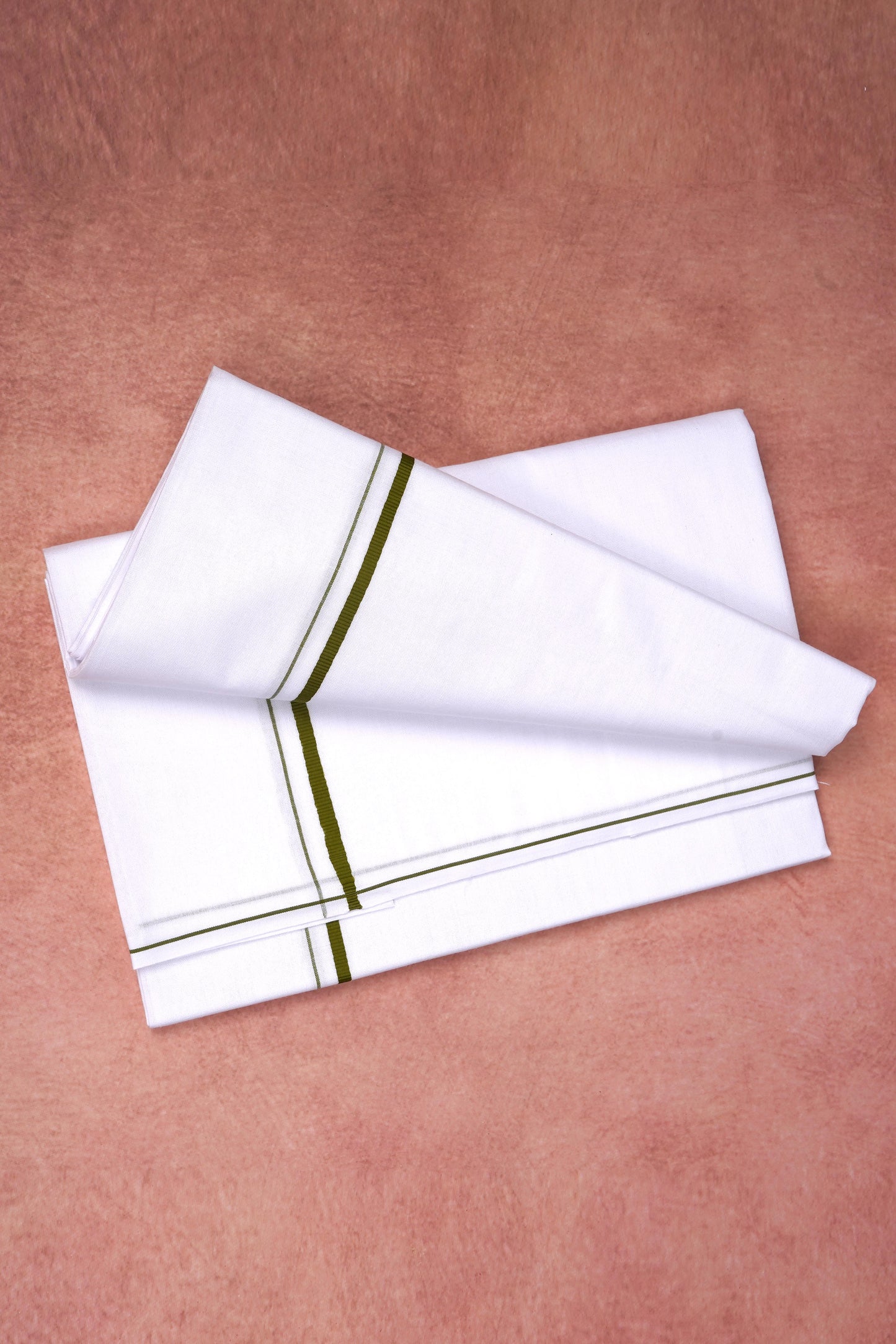 Small Border 3 pcs Combo w/s Dhoti 1.90 mtr