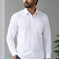 Spray Park Formal White Shirt For Men