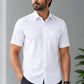 Spray Park Formal White Shirt For Men