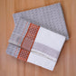 Aayush Cotton Jaquard Shirtings & Dhoti Single Set - D11