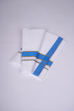 FD-200  W/D DHOTI 3.80 MTR - Blue
