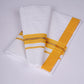 FS-108 W/S DHOTI  2.00 MTR - Yellow