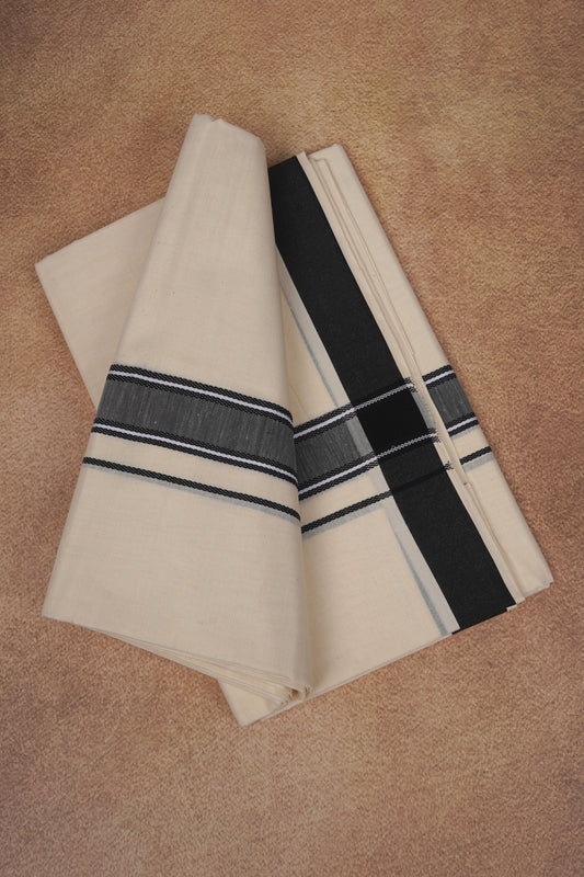 FD-116C C/D DHOTI  3.80 MTR-Gray