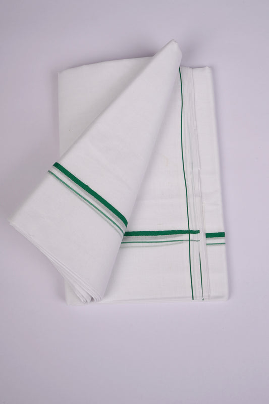 SD-03 W/D DHOTI  3.80 MTR-Light Green
