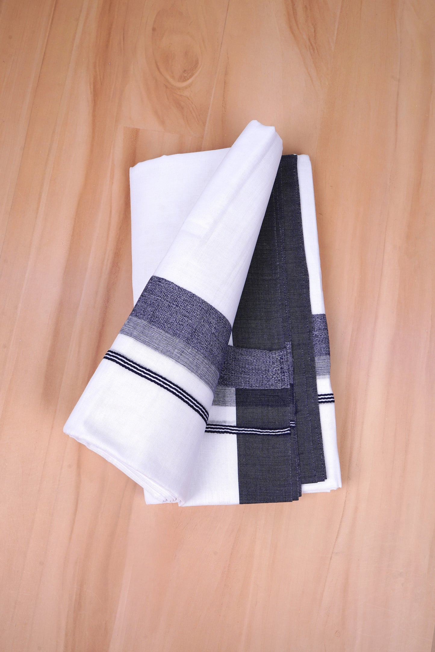 FCD-394 W/D DHOTI 3.80 MTR-Blue 3
