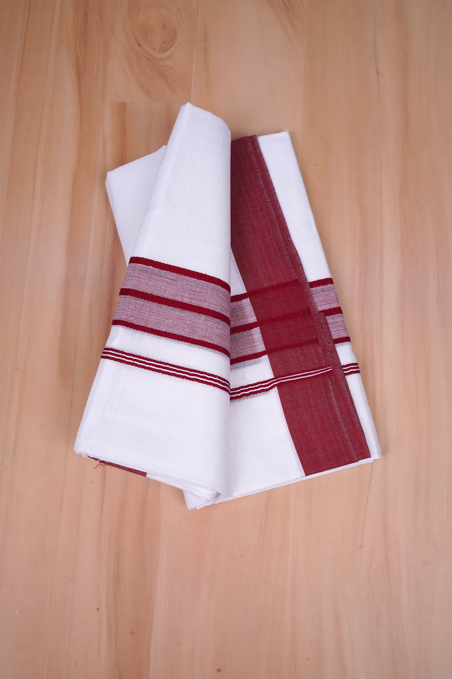FCD-393 W/D DHOTI 3.80 MTR- Red