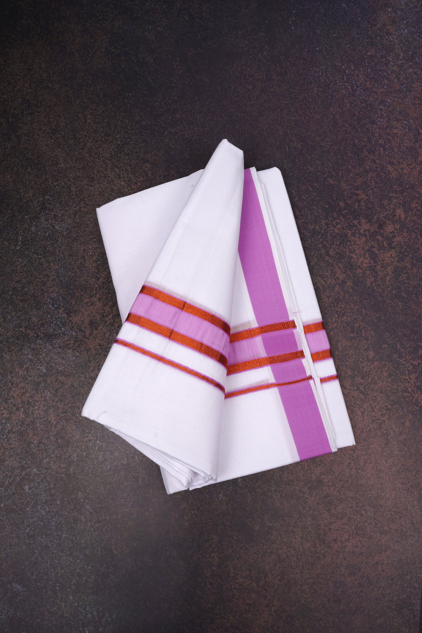 FD-176 W/D DHOTI 3.80 MTR-Pink