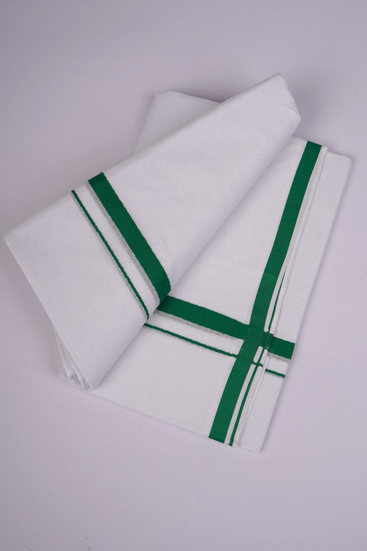 HD-25 W/D DHOTI  3.80 MTR-Green
