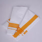 FS-119 W/S DHOTI  1.90 MTR 3 - Orange