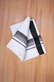 FCD-570 W/D DHOTI 3.80 MTR - Dark Black