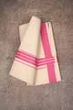 FCD-360C C/D DHOTI  3.80 MTR-pink