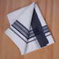 FCD-588 W/D DHOTI 3.80 MTR - Dark Blue