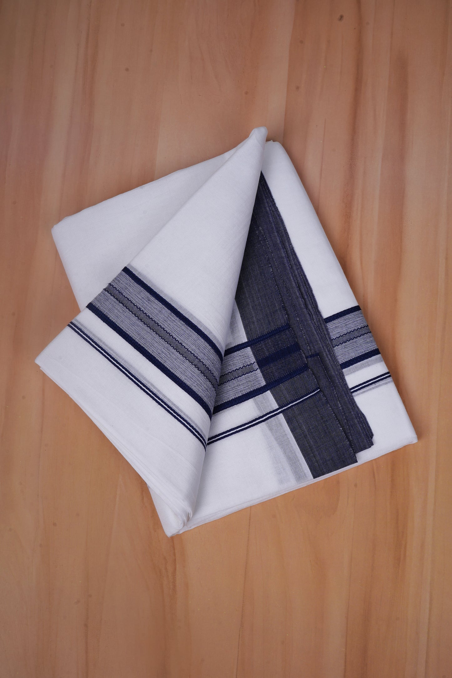 FCD-588 W/D DHOTI 3.80 MTR - Dark Blue