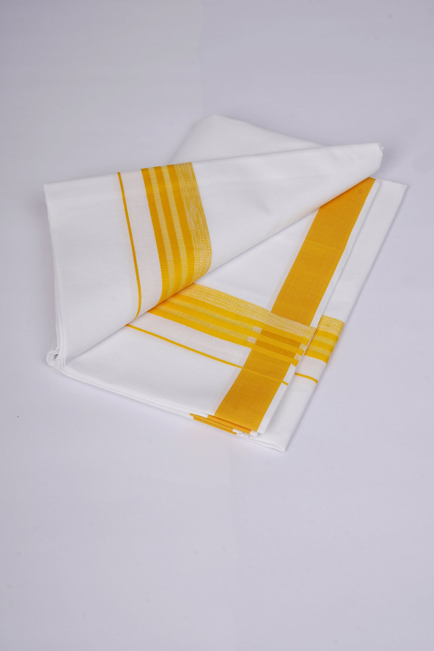 FS-129 W/S DHOTI  1.90 MTR - Yellow