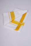 FS-129 W/S DHOTI  1.90 MTR - Yellow