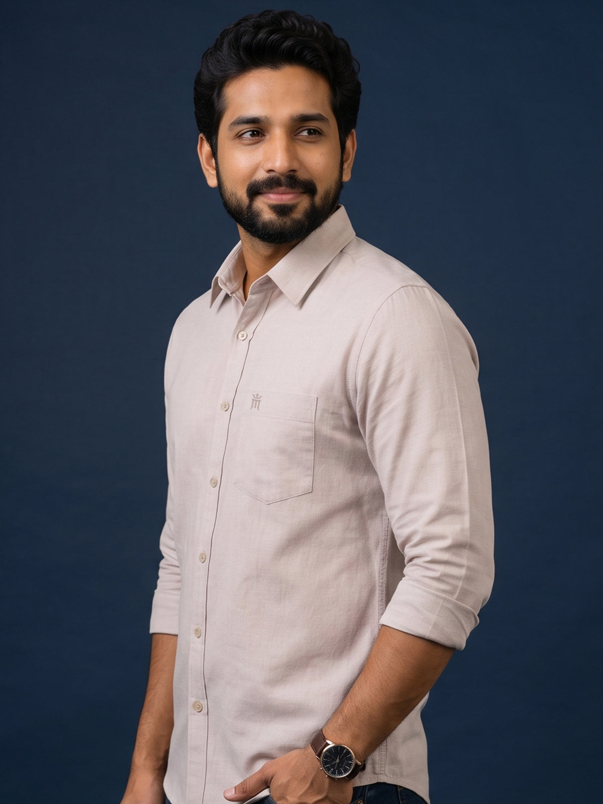Bamboo Breeze Formal Color Shirt For Men - 94001