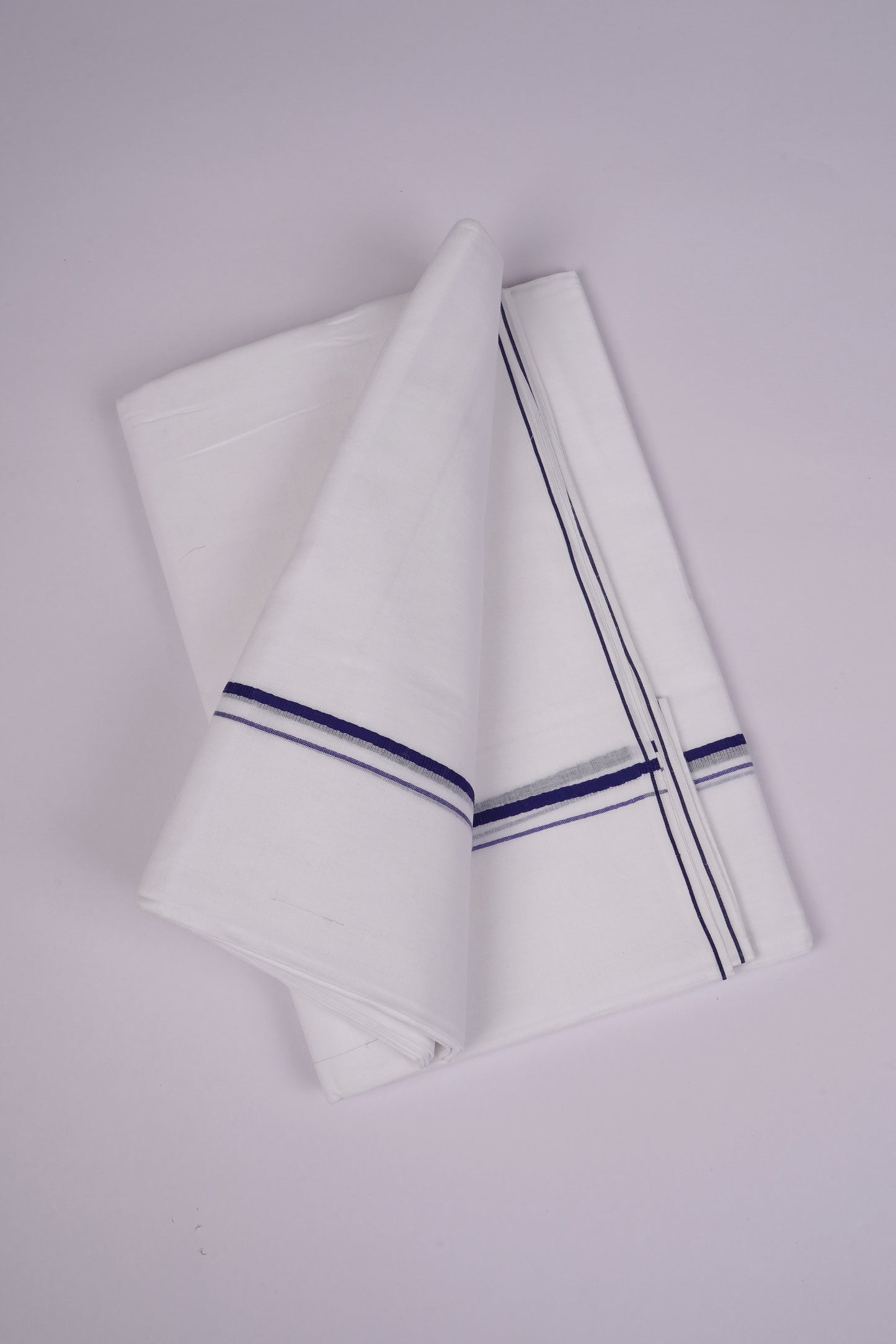 SD-16 W/D DHOTI  4.00 MTR-Blue