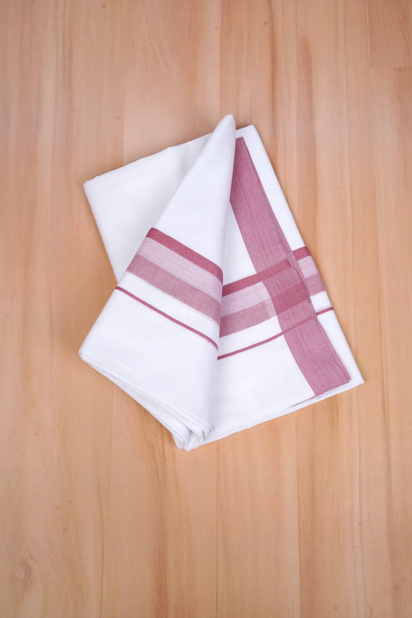 FCD-602 W/D DHOTI 3.80 MTR - Dark Pink