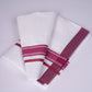 FS-84 W/S DHOTI 2.00 MTR - DARK VIOLET