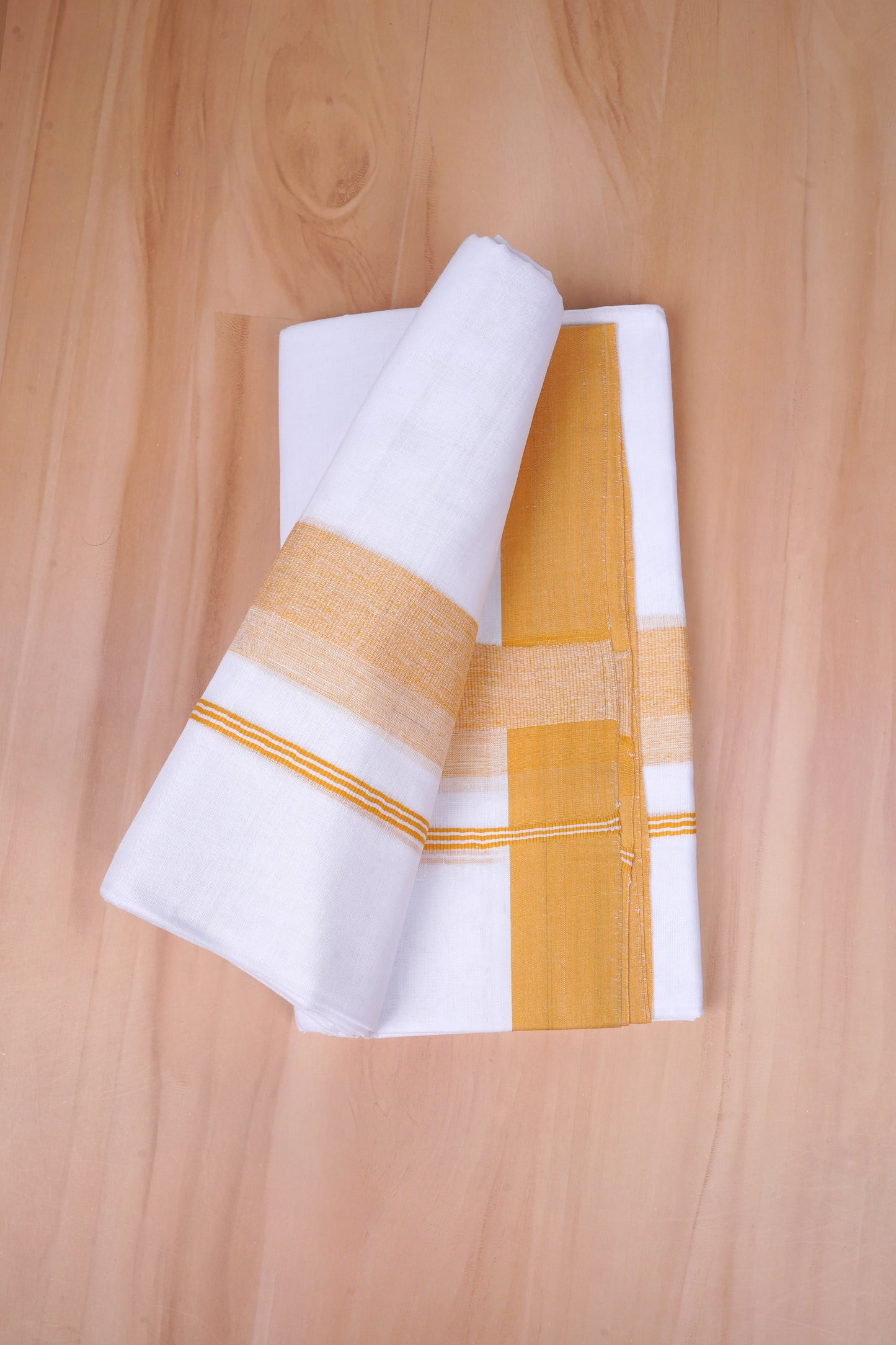 FCD-394 W/D DHOTI 3.80 MTR-Yellow