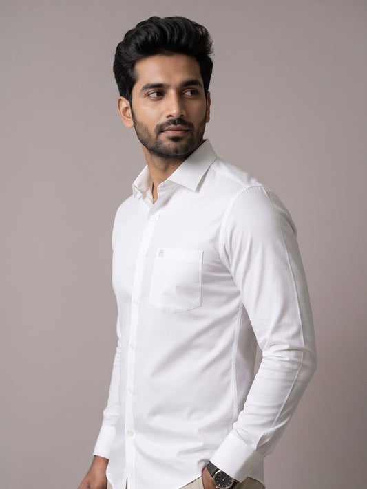 Winner slim fit White Shirt For Men