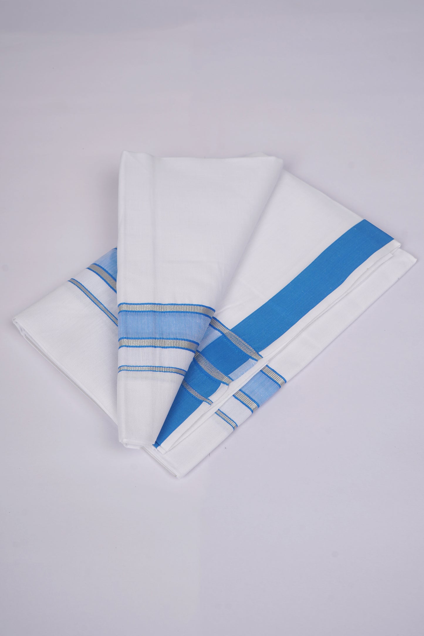 FS-105 W/S DHOTI  2.00 MTR - Blue