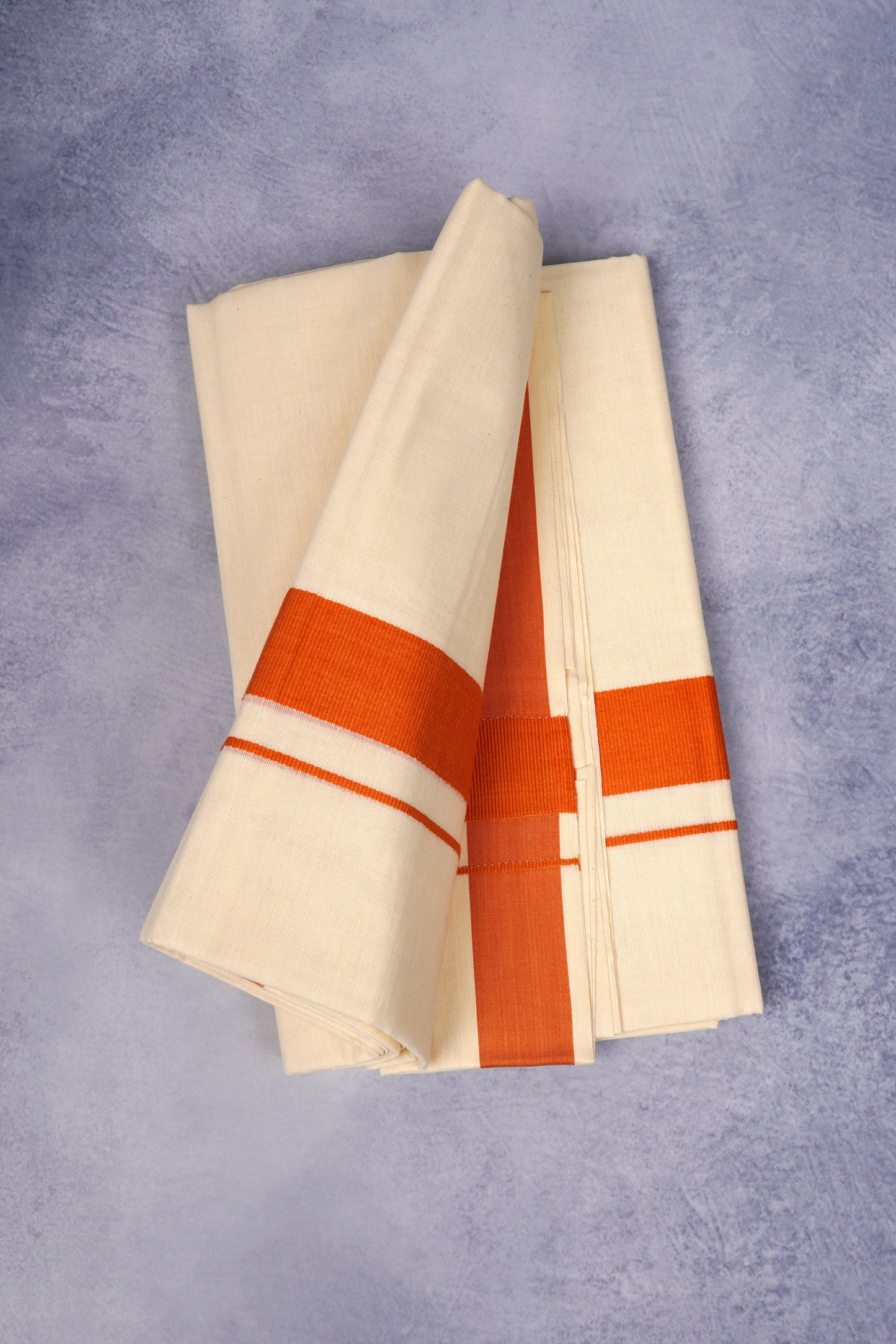 FCD-366C C/D DHOTI  3.80 MTR-dark orange