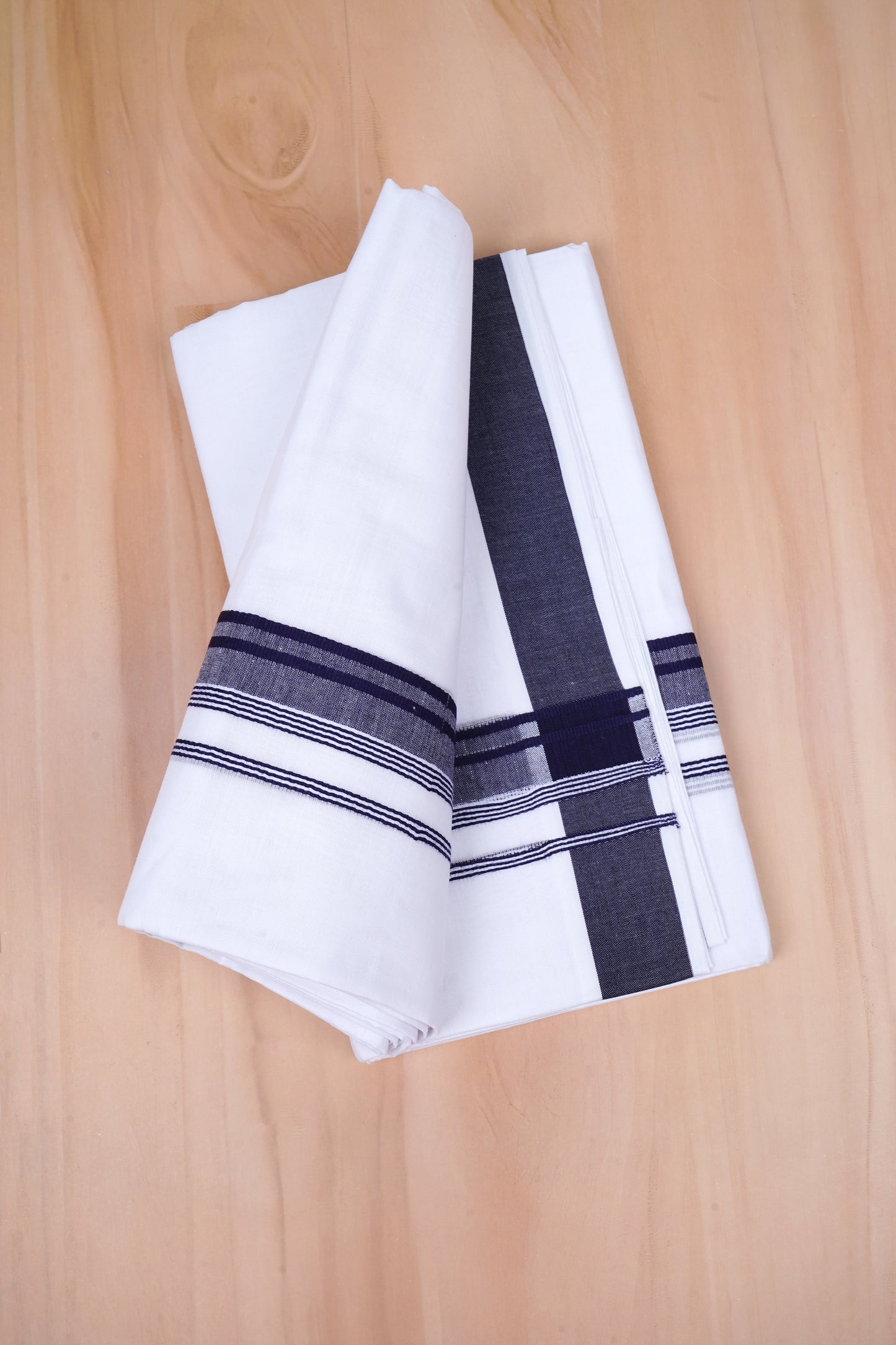 FCD-331 W/D DHOTI 3.80 MTR-Dark Blue