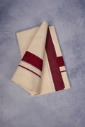 FCD-76C C/D DHOTI  4.00 MTR-Maroon