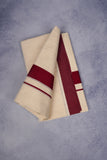 FCD-76C C/D DHOTI  4.00 MTR-Maroon
