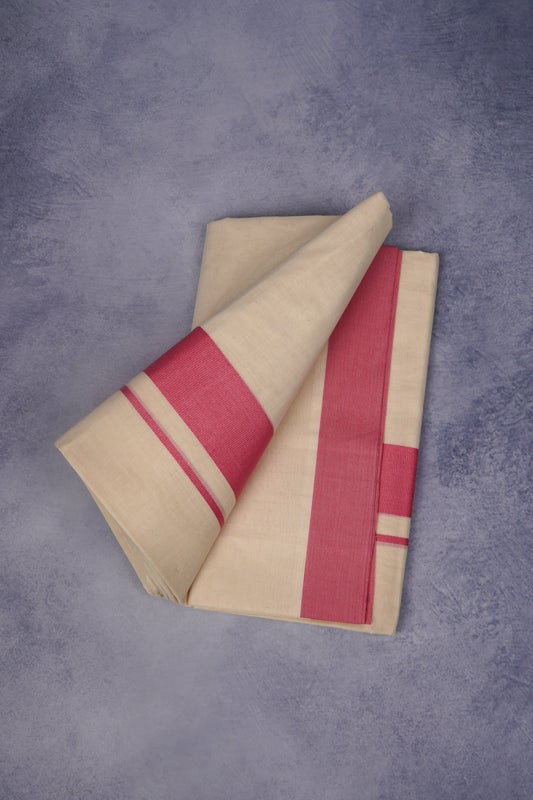 FCD-77C C/D DHOTI  4.00 MTR-Pink