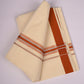 FD-187C C/D DHOTI  3.80 MTR-Brown