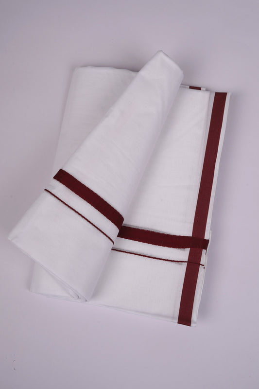 HD-29 W/D DHOTHIE 4.00 MTR-Maroon