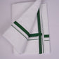 HD-23 W/D DHOTI  4.00 MTR-Green