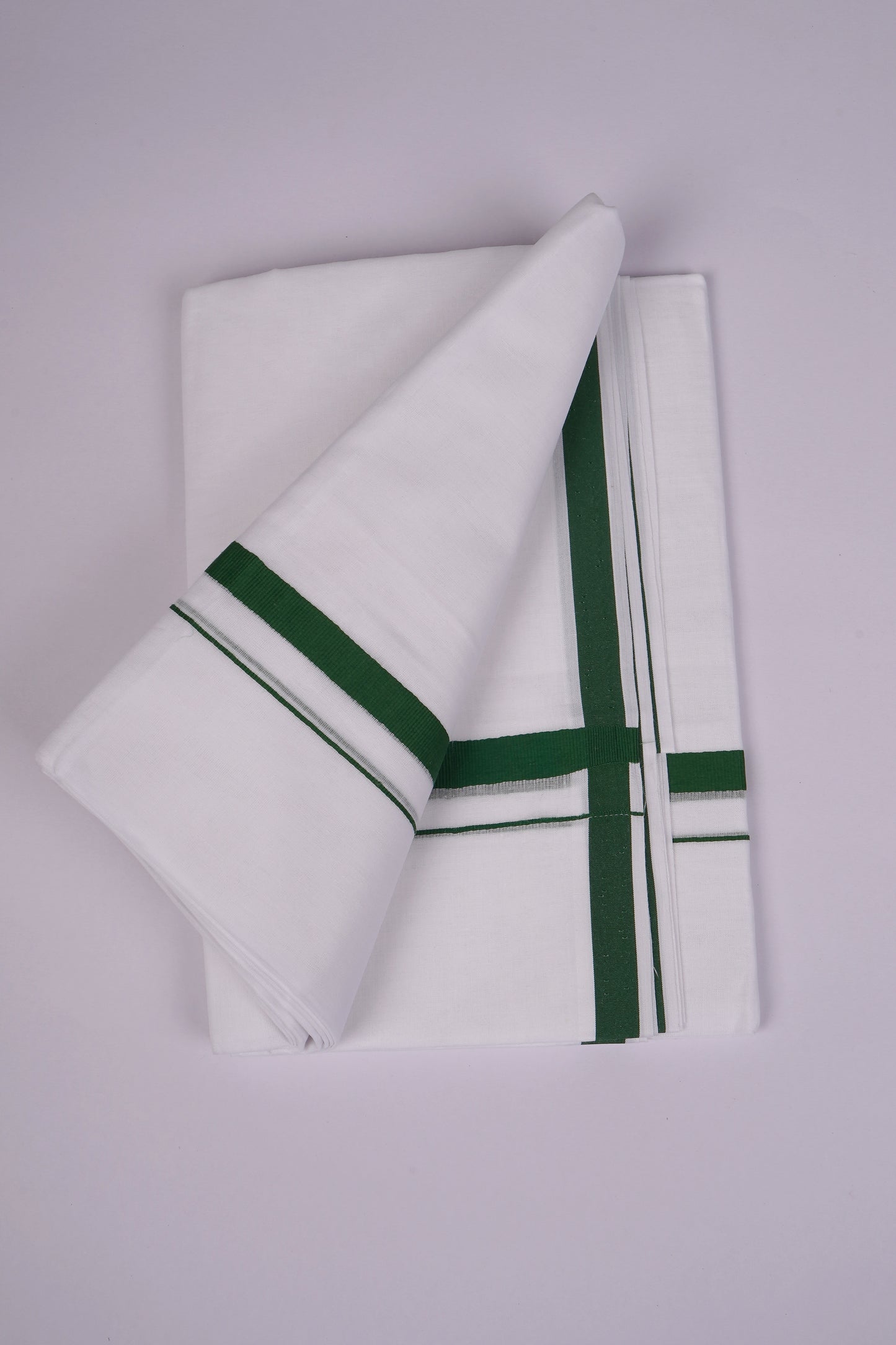 HD-23 W/D DHOTI  4.00 MTR-Green