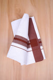 FCD-392 W/D DHOTI 3.80 MTR-Brown
