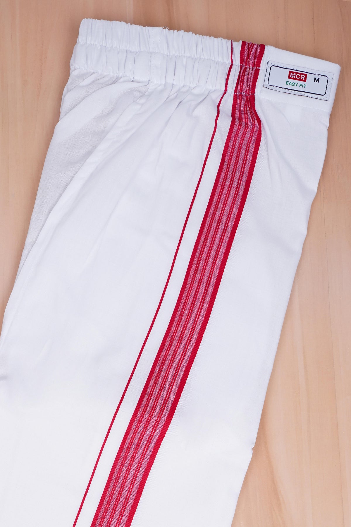 Easy Fit Fancy W/S Dhoti - Dark Pink