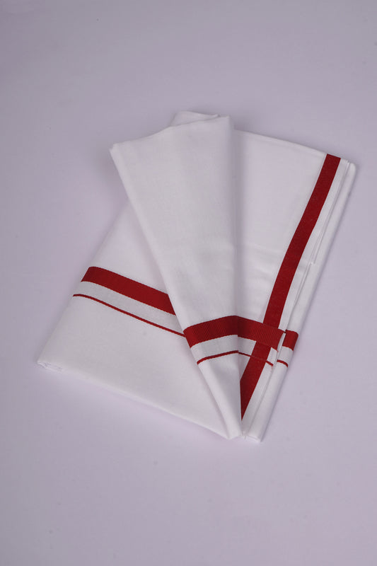 HS-05 W/S DHOTI  2.00 MTR - red