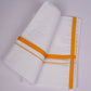 HD-23 W/D DHOTI  4.00 MTR-Yellow