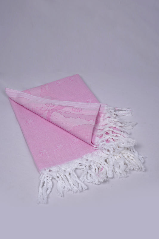 JACQU COTTON COTTON - CBT-19 BATH TOWEL - 30X60 - PINK