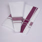 FS-105 W/S DHOTI  2.00 MTR - Dark Violet