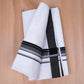 FCD-331 W/D DHOTI 3.80 MTR-Black