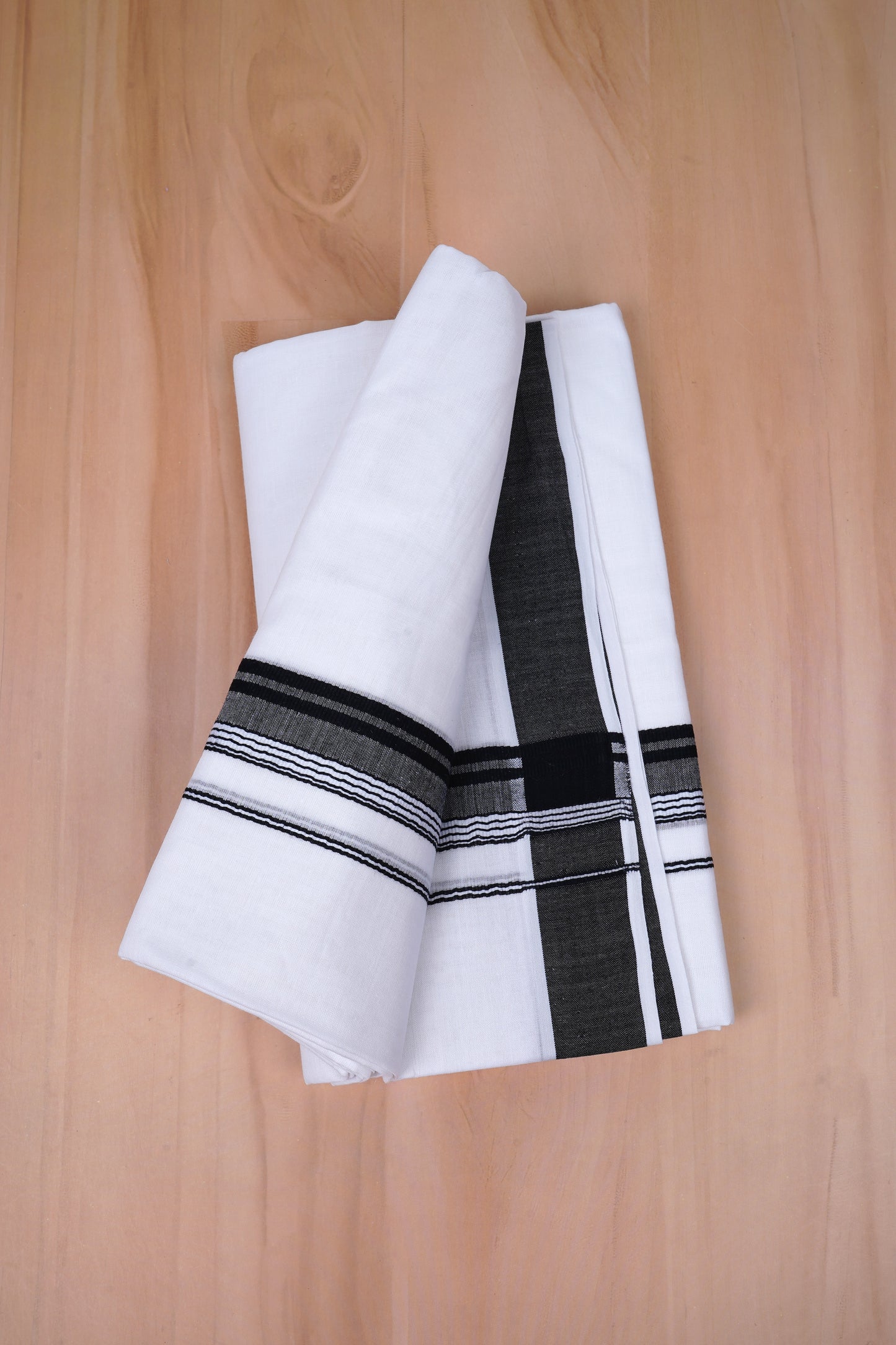 FCD-331 W/D DHOTI 3.80 MTR-Black