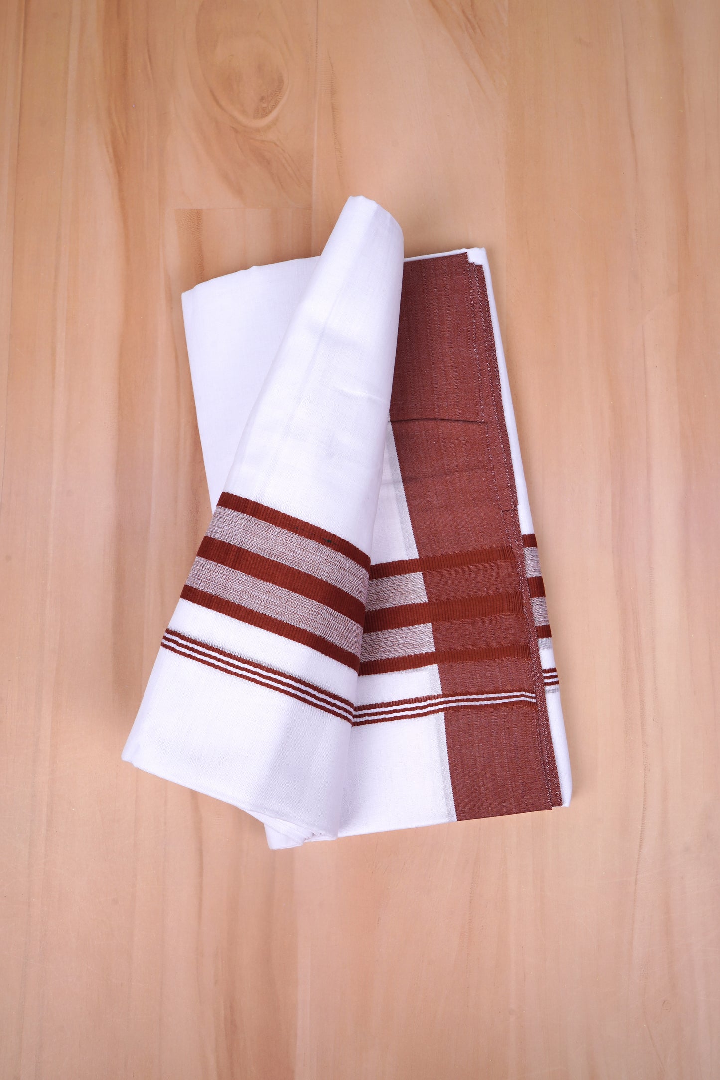 FCD-393 W/D DHOTI 3.80 MTR- Brown 2