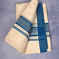FCD-74C C/D DHOTI  4.00 MTR-Blue