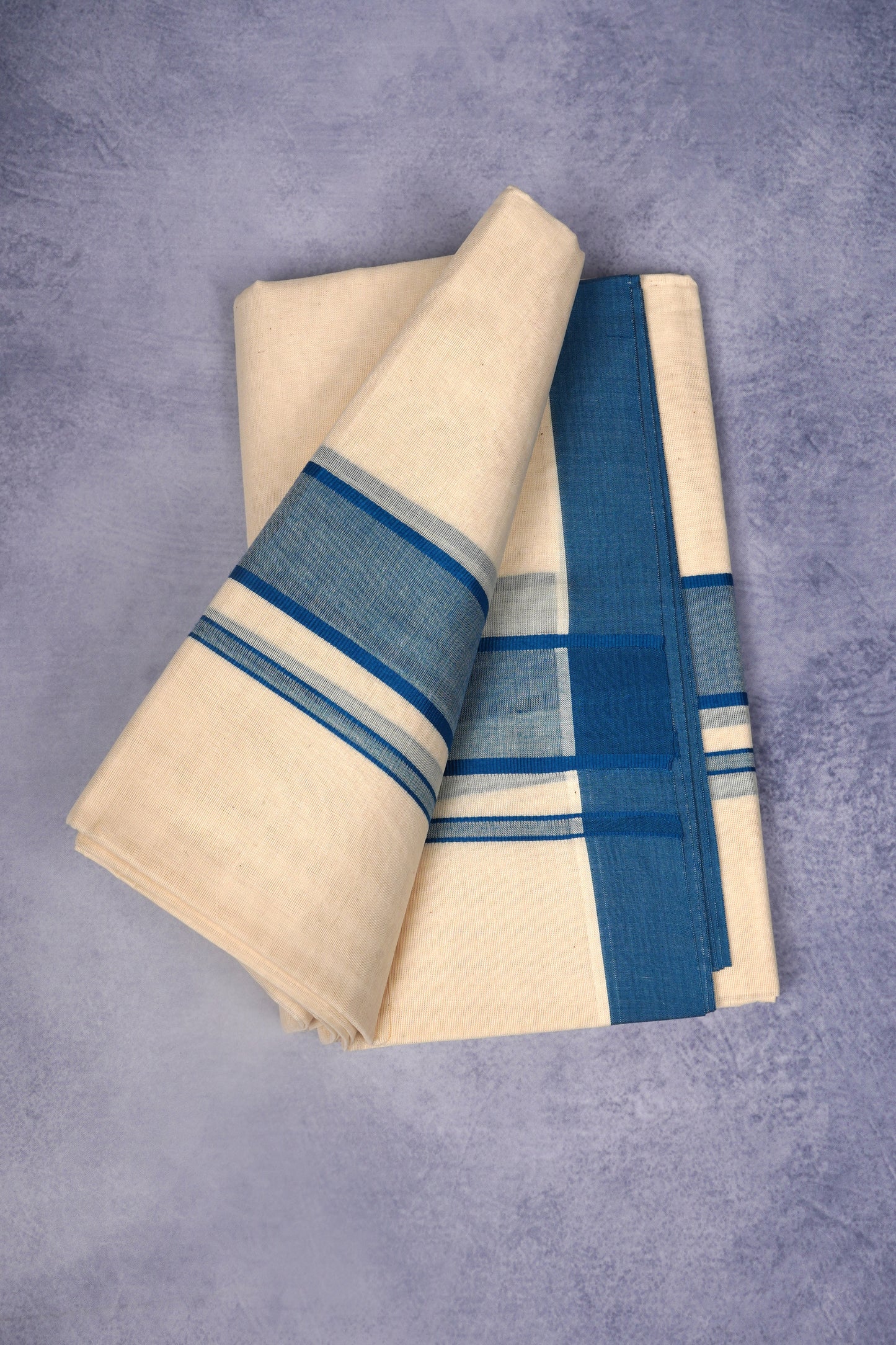 FCD-74C C/D DHOTI  4.00 MTR-Blue